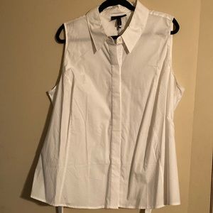Lane Bryant Sleeveless Blouse with Waist Tie Size 24